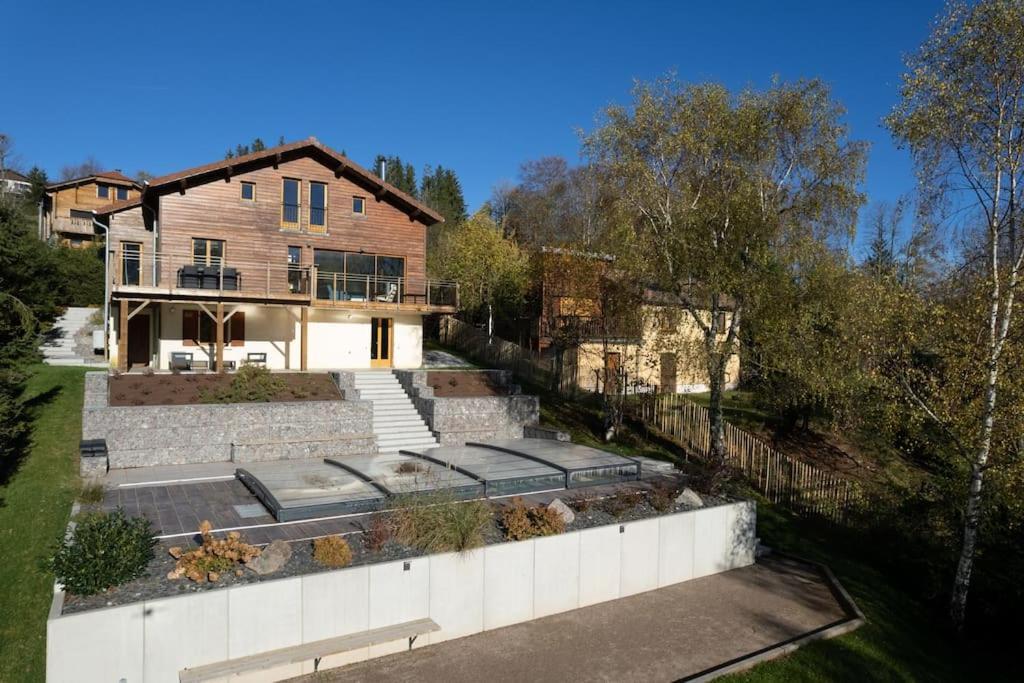 Le Cerf, Chalet Cocooning Avec Piscine Et Billard Ban-sur-Meurthe-Clefcy Экстерьер фото